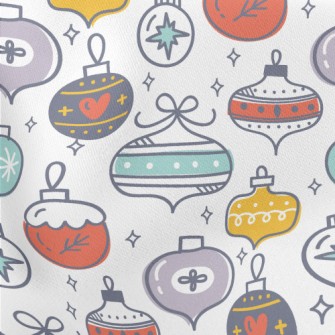 Colorful Totem Christmas Decor Lightweight Cotton Poplin