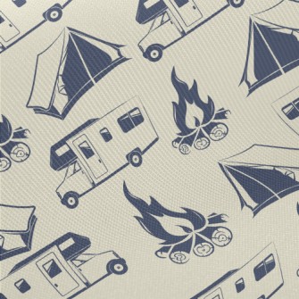 Campfire Tent Campervan Midweight Cotton Poplin