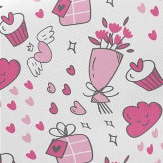 Bouquet Valentine&#39;s Day Gi Midweight Cotton Poplin