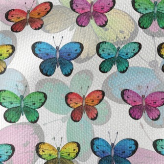 Colorful Butterflies Waterproof Canvas