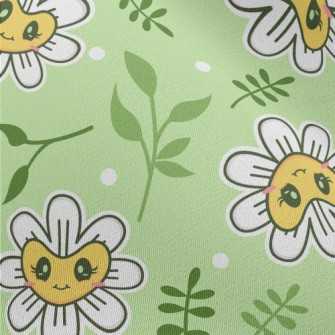 Shiny Eyes Flowers Chiffon