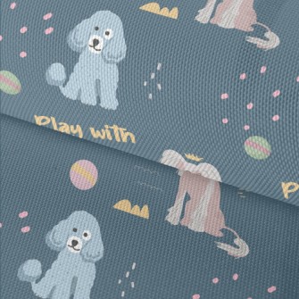 Dog Plays With Me Waterproof Oxford