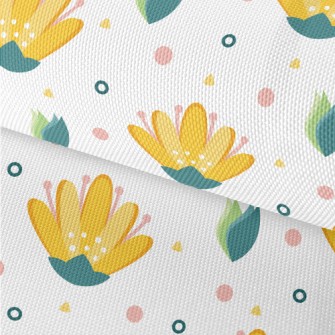 Cute Bright Flowers Waterproof Oxford