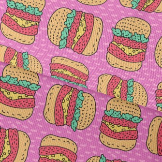 Sesame Cheeseburger Waterproof Oxford
