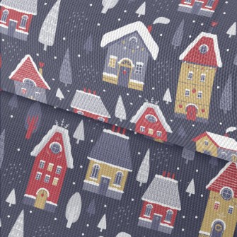 Building Houses In The Snow Waterproof Oxford