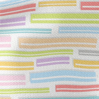 Artistic Strip Waterproof Canvas