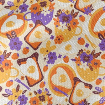 Love Poached Egg Waterproof Canvas