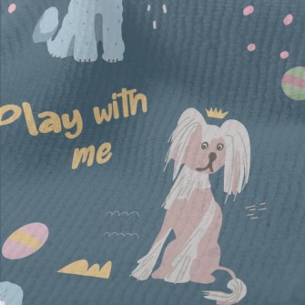Dog Plays With Me Terry