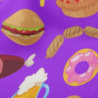 Delicious Meat Fast Food Terry