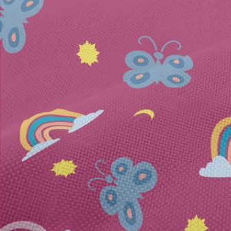 Two-color Butterfly Rainbow Performance Linen
