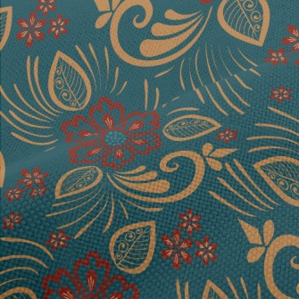 Line Classical Flowers Performance Linen