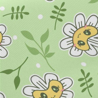 Shiny Eyes Flowers Twill