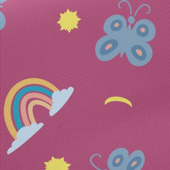 Two-color Butterfly Rainbow Twill