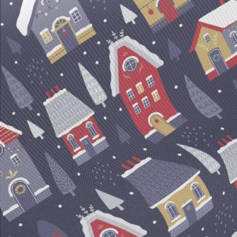 Building Houses In The Snow Twill