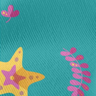 Starfish And Seaweed Standard Corduroy