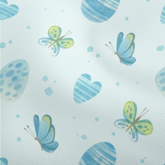 Watercolor Flying Butterfly Dobby