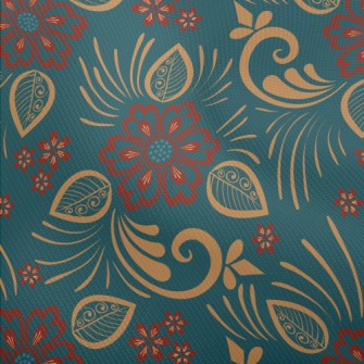 Line Classical Flowers Dobby