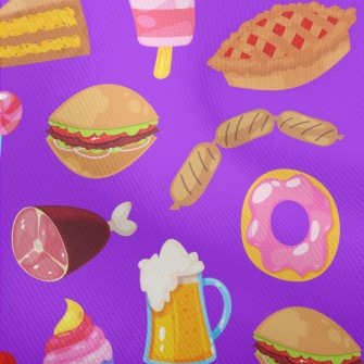 Delicious Meat Fast Food Dobby