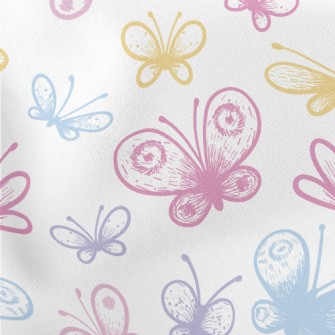 Pink Line Butterfly Stretch Ponte