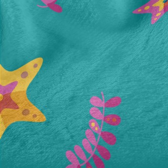 Starfish And Seaweed Minky