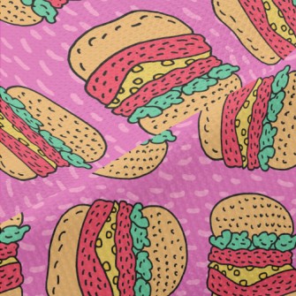 Sesame Cheeseburger Piqué