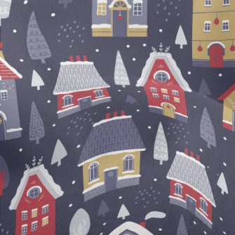 Building Houses In The Snow Lightweight Performance Linen