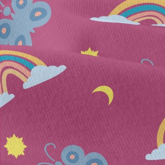 Two-color Butterfly Rainbow Modern Jersey