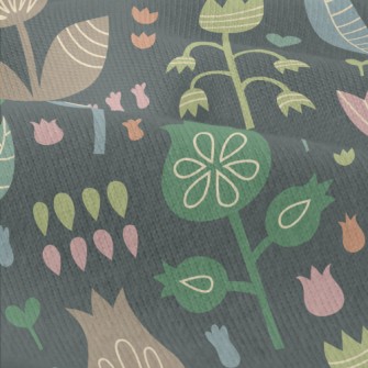 Childlike Cute Flowers Modern Jersey