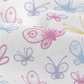 Pink Line Butterfly Modern Jersey