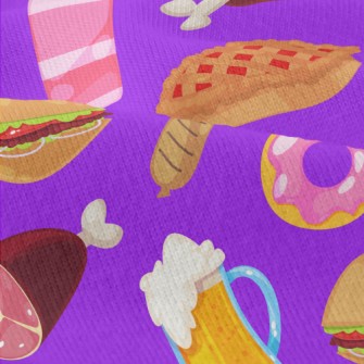 Delicious Meat Fast Food Modern Jersey