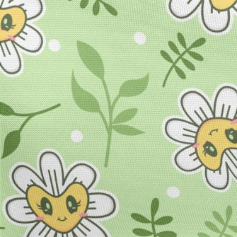 Shiny Eyes Flowers Pongee