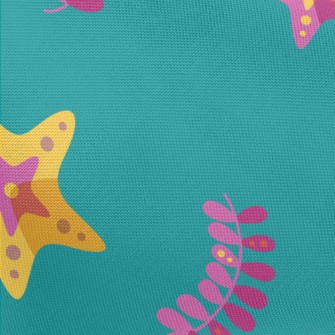 Starfish And Seaweed Pongee