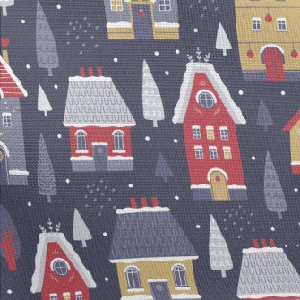 Building Houses In The Snow Pongee