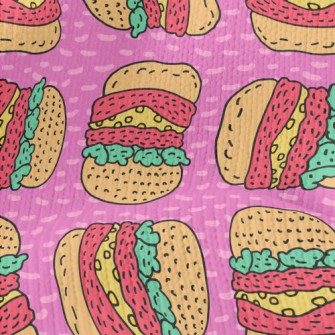 Sesame Cheeseburger Stretch Jersey