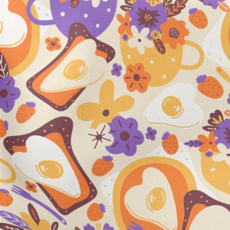 Love Poached Egg Lightweight Cotton Poplin