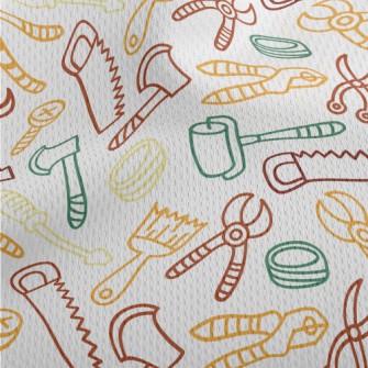 Decoration Industry Tools Athletic Mesh Flat Back