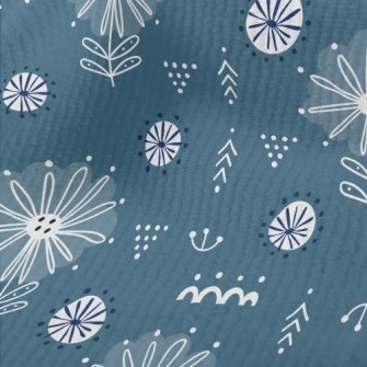 Mysterious Coil Flowers Terry