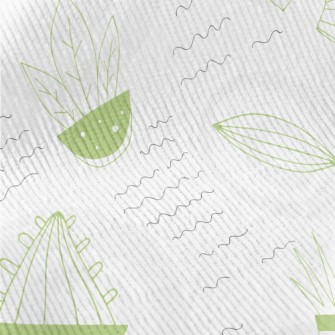 Fresh Cactus Potted Plants Standard Corduroy