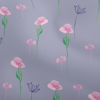 Watercolor Soft Flowers Dobby