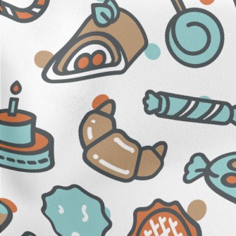 Cute Candy Desserts Stretch Ponte