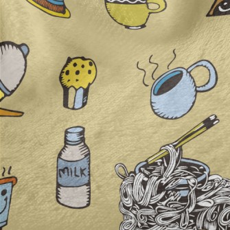 Hot Tea Milk Food Minky