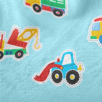 Colorful Toy Cars Minky