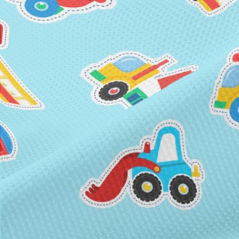 Colorful Toy Cars Piqué