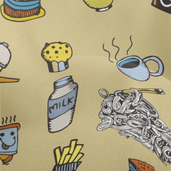 Hot Tea Milk Food Lightweight Performance Linen