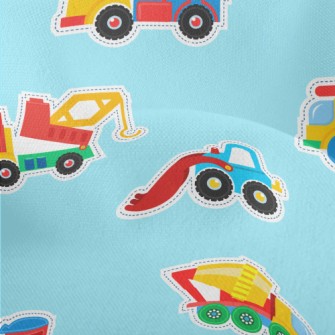Colorful Toy Cars Lightweight Performance Linen