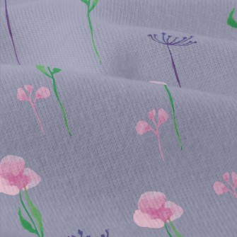 Watercolor Soft Flowers Modern Jersey