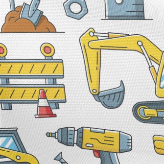 Engineering Vehicle Excavator Pongee