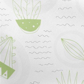 Fresh Cactus Potted Plants Pongee