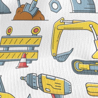 Engineering Vehicle Excavator Stretch Jersey