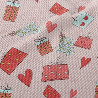 Valentine's Day Gift Bouqu Birdseye Piqué